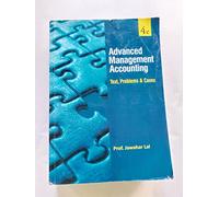 Advanced Management Accounting