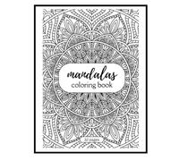 Advanced Mandala Coloring Book