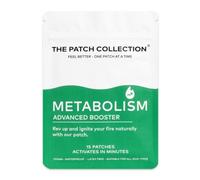 Advanced Metabolism Booster Patch | Fast Acting Appetite Management | Yerba Mate, Guarana, Zinc, Flax Seed, L-Carnitine, Raspberry Ketone | The Patch Collection | Pack of 15