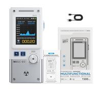 Advanced Nuclear Radiation Monitor Electric Detectors with Multiple Alerts Type for Residential Commercial Use Easy Carry Electromagnetic Field Strength Monitor