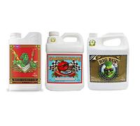 Advanced Nutrients Bigger Buds Tribe Bundle (Bud Ignitor, Big Bud, Overdrive) - 250ml Liquid Fertilizers for Plant Growth and Bud Development