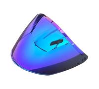 Advanced Optical Lens Suitable for OF626 Motorbike Helmets Wide View Angled Reduced Glares Secure Snaply on Installation Snowproof Visors