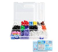 Advanced Organic Molecular Model Kits STEM Education Suppliest Practical Teaching Tool For Middle High School Chemistry Molecular Model Group For Lab Demonstrations Hands On Practice