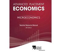 Advanced Placement Economics - Microeconomics: Teacher Resource Manual