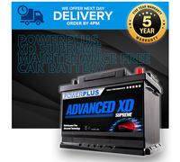 Advanced PowerPlus 012XD Car Battery 12v 54Ah | 5 Year Warranty