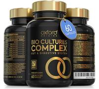 Advanced Probiotics for Gut Health | Made in The UK | Scientifically Formulated Pre & Probiotic Gut Health Supplements | Capsules with 5 Billion Bacterial Cultures, 100 Billion CFU/g | 60 Capsules