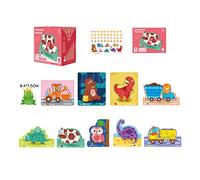 Advanced Puzzle STEM Education Logic Thinking Training Brain Development Large Piece Picture for Toddlers Boys Girls