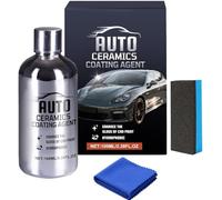 Advanced Quick-Acting Auto Ceramic Coating for Showroom Shine, Hydrophobic Coating, Quick Effect Coating Agent for Car, Agent with Dust Proof & Glazing Effect, Car Paint Waxing Solution (1pcs)
