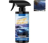 Advanced Quick Effect Car Coating Spray, 3-in-1 Quick-Acting Agent for Scratch Repair, Hydrophobic Gloss & Oil Film Cleaner, Car Wax Polish Long-Lasting Shine (1Pcs)