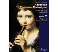 Advanced Recorder Technique Vol. 1 Textbook treble recorder (descant recorder) (