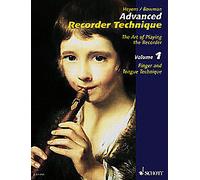 Advanced Recorder Technique Vol. 1 treble recorder (descant recor