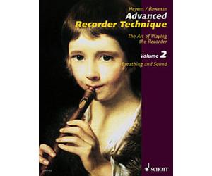 Advanced Recorder Technique Vol. 2 Textbook treble recorder (easy - advanced) He