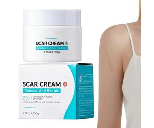 Advanced Repair Formula - 50g Scar Fading & Spot Ointment | Hydrating Silicone- Gel, Professional Stretch Mark Cream, Post Surgical Recovery Balm, Intensive Skin Restoration for Burn &