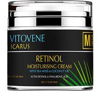 ADVANCED RETINOL and Hyaluronic Acid Silk Moisturiser | Caribbean SEA MOSS & COCONUT OIL | Anti Ageing | Face/Neck/Eye Area | LUXURIOUS Moisturising Vegan Cream