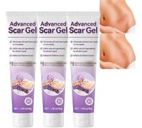 Advanced Scar Gel, Keloid Removal Cream, Keloid Bump Treatment, Scar Cream for Surgical Scars, Gentle and Non-irritating, Scar Gel for All Skin Types (3 Pcs)