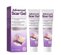 Advanced Scar Gel, Keloid Removal Cream, Keloid Bump Treatment, Scar Gel for All Skin Types (2pcs)