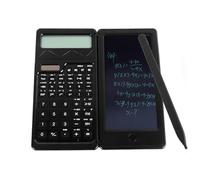 Advanced Scientific Calculator with Graphic Functions, Solar Calculator with Erasable Writing Tablet and Pen, for Advanced Courses, High School or College