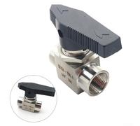 Advanced Sealing Technology in this Stainless Steel Internal Thread Shut Off Ball Valve Ensures Reliability (A)