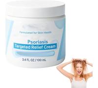 Advanced Seborrheic Der-matitis & Psoriasis Treatment Cream,Beard Recovery Cream,Scalp Relief Balm,Natural Moisturizing and Soothed Scalp and Skin,Natural Ingredients (1 Pcs)