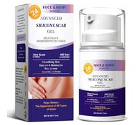 Advanced Silicone Scar Gel, Scar Removal Cream for Surgical Scars, Burn, Acne Scar Treatment, Stretch Mark Cream Effective for Both Old and New Scars 50ML