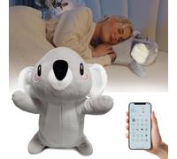 Advanced Sleep Aid Device, Biomimetic Breathing for Sleeping Koala, Calming and Sleep Aid Animal Pillow, 32 White Sound, 3-Level Heating, Sleep Aid for Toddlers and Adults, Achieve Deep Restful Sleep