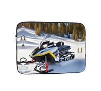Advanced Snowmobile 15 inch Print Laptop Case, Business/Office Commuter Laptop Case