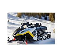 Advanced Snowmobile Adult Wooden Jigsaw Puzzle 1000 Pieces for The Perfect Visual Feast! 1000pcs