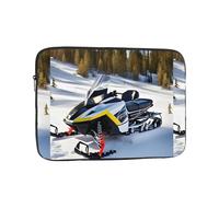 Advanced Snowmobile Laptop Sleeve Case 13 Inch Suitable for Notebook Computer Tablet Traveling Carrying Simple Case