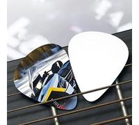 Advanced Snowmobile Patterned guitar pick set - (thin/medium/thick), widely compatible with all kinds of stringed instruments,