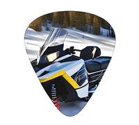 Advanced snowmobile the 12-piece guitar picks include three picks: thin, medium and heavy. suitable for electric, acoustic and bass guitars of all strengths