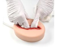 Advanced Stop The Bleed Training Kit,15x10x5.5cm Wound Simulator | Complete Hemostasis & Tourniquet Practice Module for Trauma Response Training,Natural