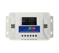 Advanced Sun Power Controller 12V 24V Car Electrical Detection Waterproof Device ABS for Off House Shop Farm Solar Battery Charges with LED Electric Display