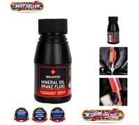 Weldtite Mineral Oil Brake Fluid - 125ml - Black / 125ml