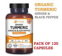 Advanced Turmeric Capsules High Strength with Black Pepper 1420mg 120 Capsules