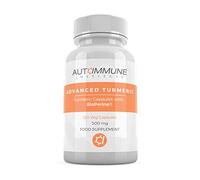 Advanced Turmeric. High Strength Turmeric Capsules Supplement with Black Pepper Extract (Bioperine) for 20 Times Improved Absorption. Made in UK. High Levels Curcumin. 120 Veg Capsules.