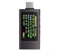 Advanced Type C Tester KWSX1 4V 30V 12A Voltmeter Ammeter with Fast Charge Detection and IPS Screen for Real Time Power Monitoring and Data Analysis