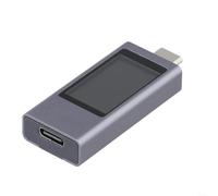 Advanced Type C Tester Meter for Measuring Voltage 4 30V Current 0 12A with Power and Capacity Analytics Compatible with Fast Charging Protocols