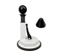 Advanced Vacuum Suction Back Pad for Secure Mounting on Smooth Surfaces and Glass Ergonomic Massage Globes Developed to Goal Spine Bounds Muscle Providing Professional Counseling