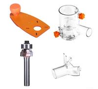 Advanced Woodworking Router Featuring a Powerful Motor and Innovative Design for Optimal Cutting Efficiency (4pcs)