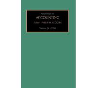 Advances in Accounting (Volume 16): Vol 16