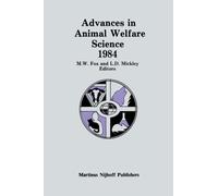 Advances in Animal Welfare Science 1984