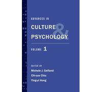 Advances in Culture and Psychology: Volume 1