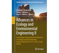 Advances in Ecology and Environmental Engineering II: Proceedings of International Conference on Ecology and Environmental Engineering (March 24-27, ... in Earth and Environmental Sciences)