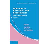 Advances in Economics and Econometrics – Volume 2: Eleventh World Congress