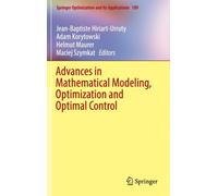 Advances in Mathematical Modeling, Optimization and Optimal Control