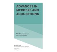 Advances in Mergers and Acquisitions
