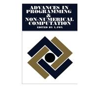 Advances in Programming and Non-Numerical Computation