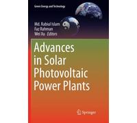 Advances in Solar Photovoltaic Power Plants
