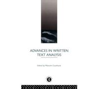 Advances in Written Text Analysis