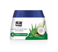 Advansed Coconut & Aloe Vera Hair Cream 210ml | Nourishes and Hydrates Hair | 2X Shiner, Smoother, Softer Hair | Leave-in Hair Cream | Pre-Wash Hair Cream | For Men & Women